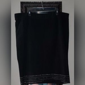Torrid embellished pencil skirt